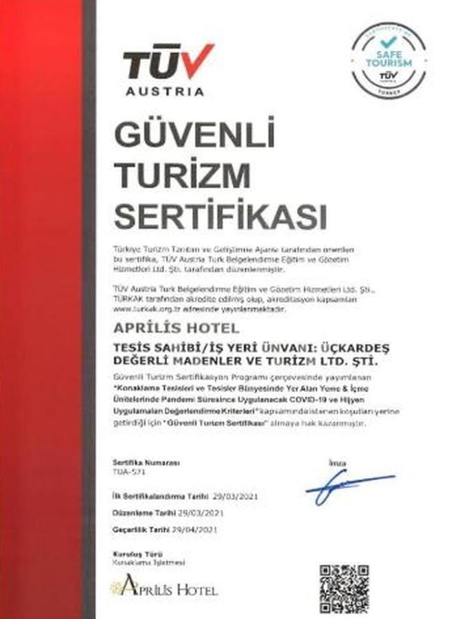 Aprilis Hotel - Special Category Istanbul Eksteriør billede